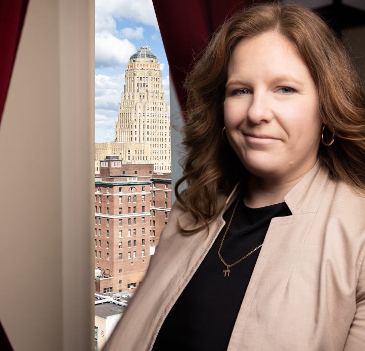 Sarah Bonk in office