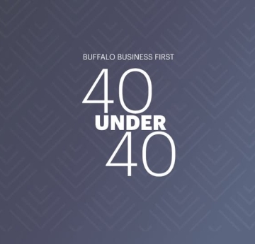 Buffalo Business First 40 under 40 logo
