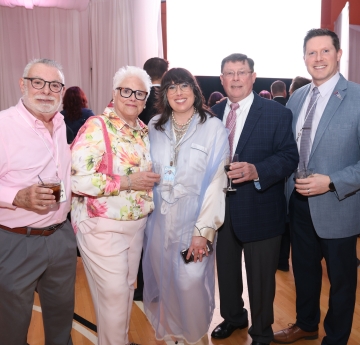 Five event attendees