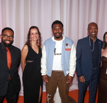 Five event attendees