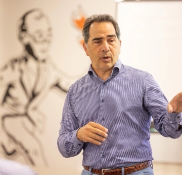 Gerard Puccio lecturing