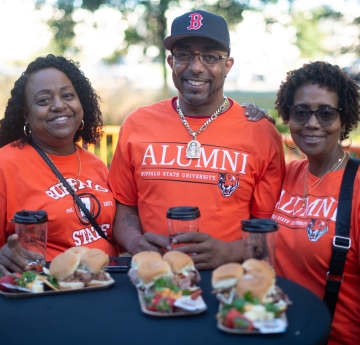 Three alumni