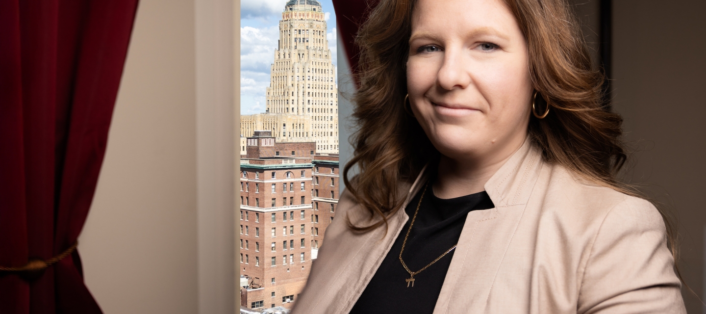 Sarah Bonk in office