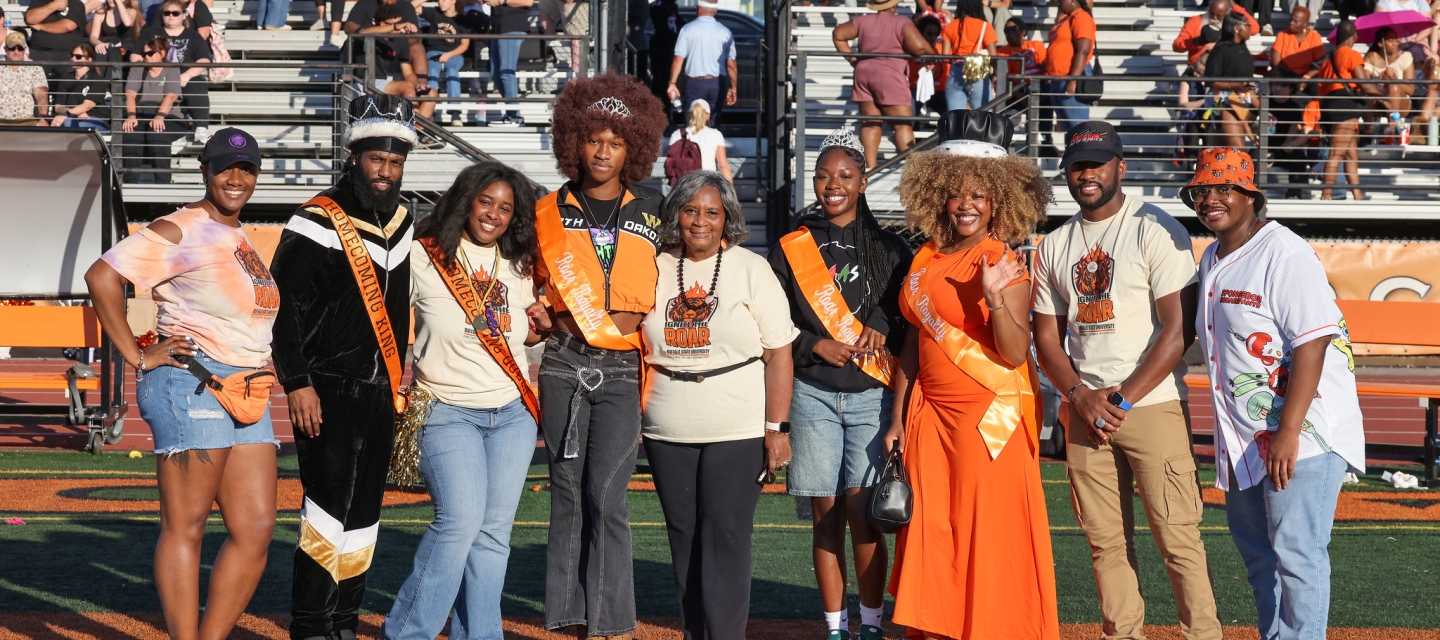 Homecoming royal court