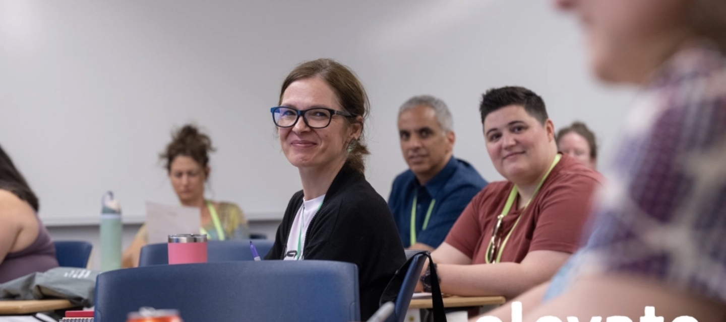 People at conference table
