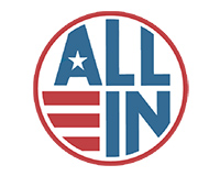 Logo for All In - Presidential Commitment 